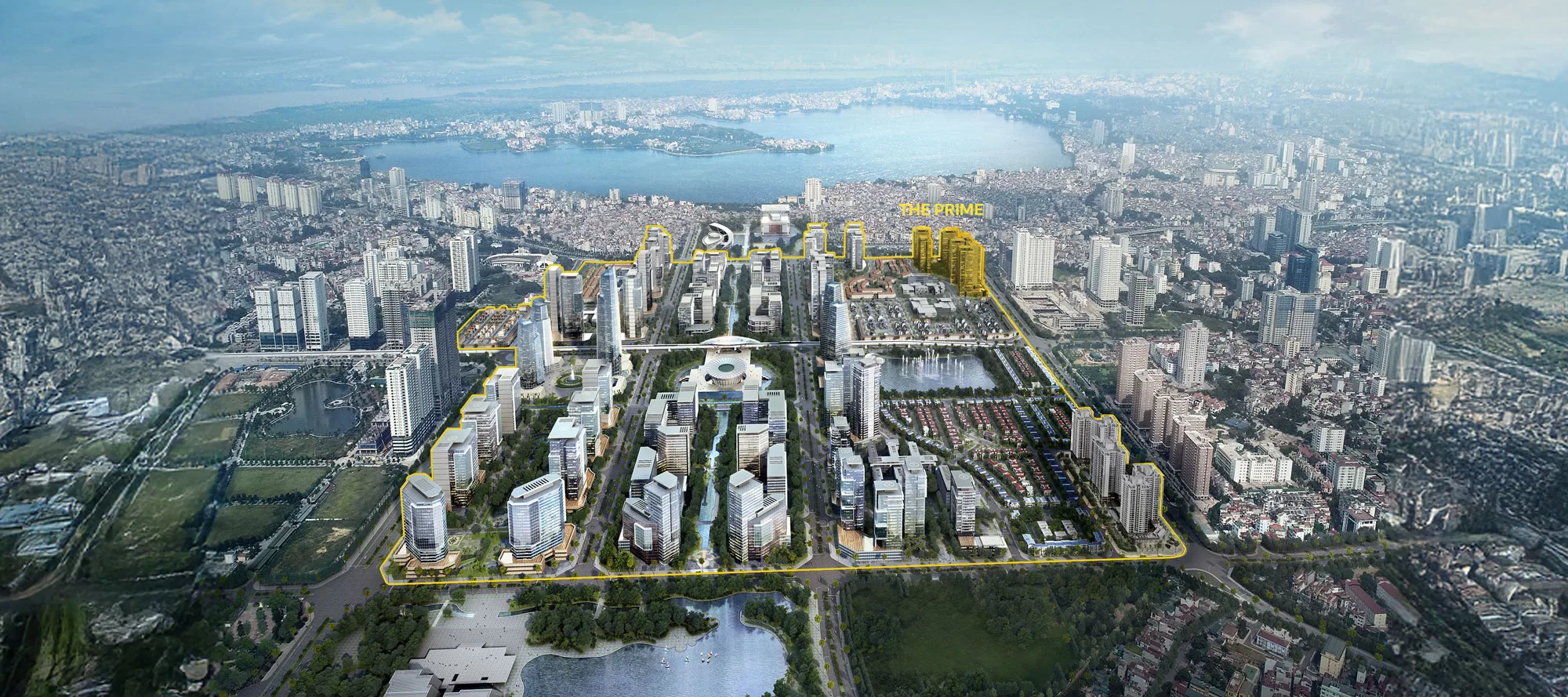 Vị trí K8 CT1 Starlake Tây Hồ Tây