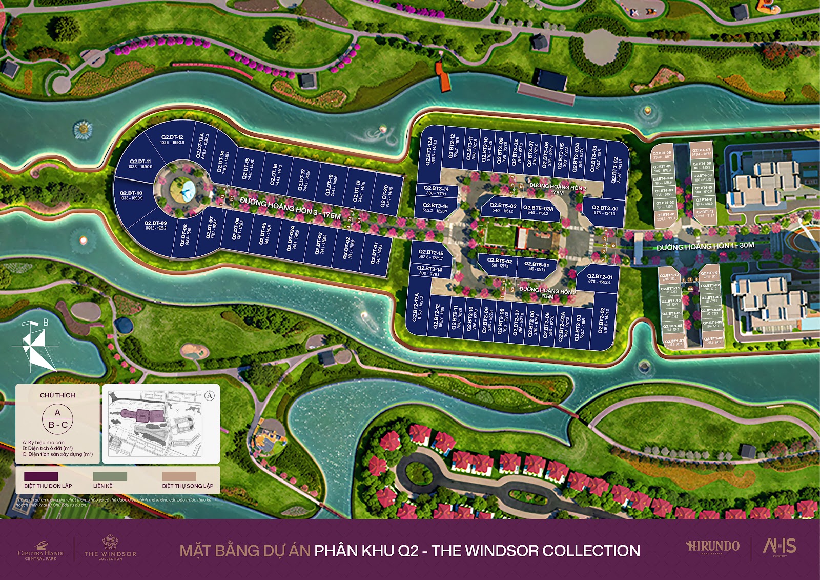 Phân khu Q2 The Windsor Collection